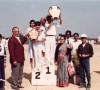 GM.The-Chairman-Shri.-A.P.R-Nair-And-The-First-Principal-Mrs.-Vatsala-Ramakrishnan-giving-out-The-Championship-Trophy-to-the-student